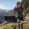 Winado 2-in-1 Portable Camping Stove & Propane Grill with Enamel Griddle & Piezo Igniter - 2 of 4