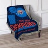 NBA Oklahoma City Thunder 2025 Champs Victors Woven Tapestry Throw Blanket - 4 of 4