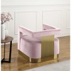 Meridian Furniture,Armani Velvet Accent Chair - 3 of 4