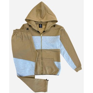 Men’s Stylish Fleece Fashion hoodie Jogging Suit with matching pant - 1 of 4