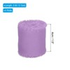 Unique Bargains DIY Crafts Party Gift Wrapping Fringe Chiffon Silk Ribbon 4 Rolls - 2 of 4