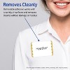 Avery® Name Tags, 2-1/3" x 3-3/8", Gold Dots Edge, Matte White, 80ct - 3 of 4