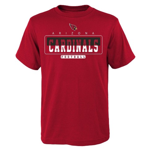 NFL Arizona Cardinals Junior Short Sleeve Tie-Dye Fashion Crop T-Shirt - S
