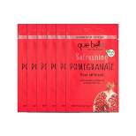 Que Bella Refreshing Pomegranate Peel Off Mask Pack - 6ct