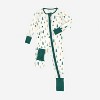 Leveret Kids Footed Bamboo Christmas Pajamas - image 2 of 4