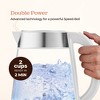 Speed-Boil Electric Kettle 1.7L Coffee & Tea Boiler 1500W, Borosilicate Glass, Wide Opening, Cool Touch Handle, Boil Dry Protection - 4 of 4
