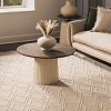 Hauteloom Ramsbury Beige Trellis Wool Rug - 2 of 4