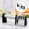 JUJABU 4-in-1 Professional Manual Knife Sharpener - Kitchen Blade & Scissors Sharpening Tool - 2 of 4