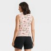 Women's Mesh Ruched Tank Top - A New Day™ - 2 of 4