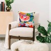 Deny Designs 26"x26" 83 Oranges The Enchanted Lotus Garden Throw Pillow - 2 of 4