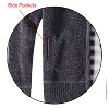 Gioberti Boy's Knitted Chenille Cardigan Sweater with Flannel Lining - 3 of 4