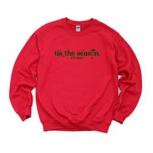 S.W.Smiley Tis The Season Sparkle - Women's Graphic Sweatshirt - 1 of 4
