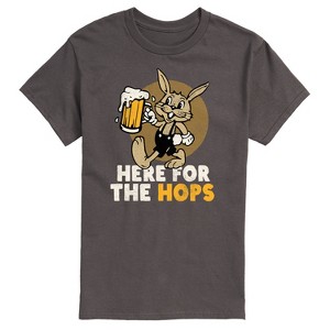Men's - Instant Message - Here For The Hops Short Sleeve Graphic T-Shirt - 1 of 4