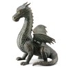 SPI Home Winged Dragon Aluminum Garden Sculpture – 15" Fantasy Creature with Intricate Detailing - 2 of 4