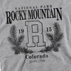 Men's Rocky Mountain National Park Pine Wreath Crewneck Sweatshirt - 2 of 4