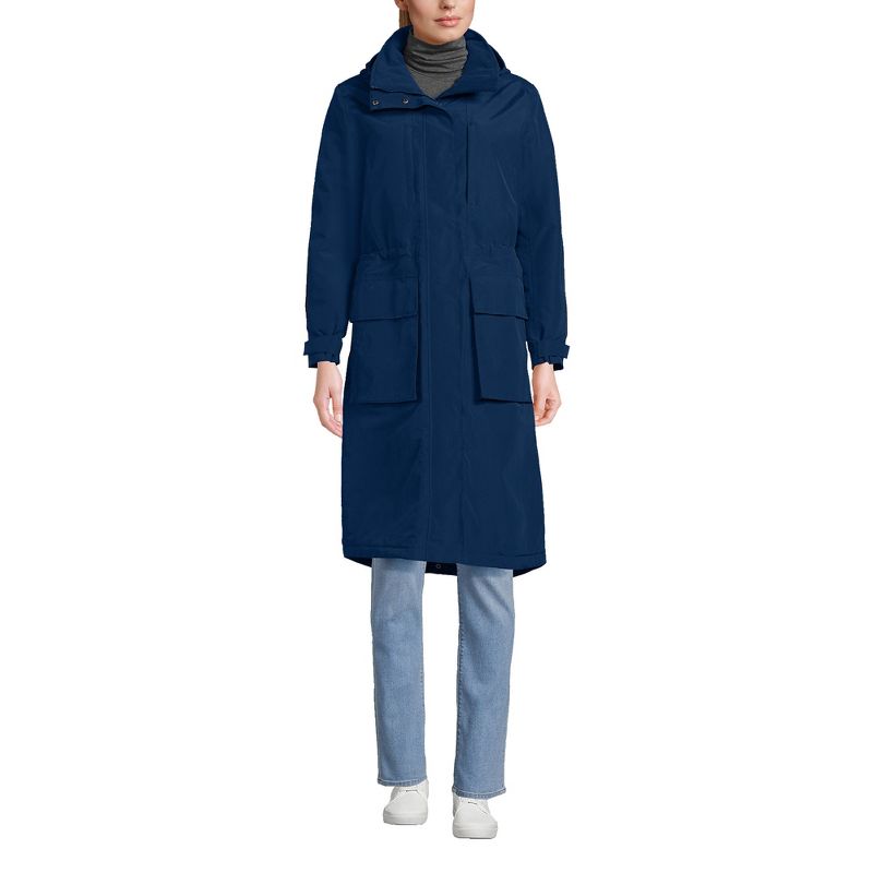 Lands' End Women's Squall Waterproof Insulated Winter Stadium Coat, 1 of 7