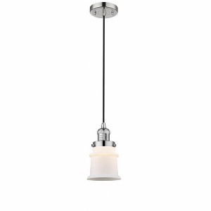 Canton - 1 Light Cord Hung Mini Pendant In Industrial Style-10 Inches Tall and 5.25 Inches Wide - 1 of 1