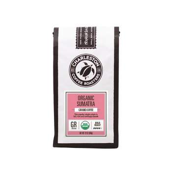 Charleston Coffee Roasters Organic Sumatra Ground Dark Roast Coffee - 12oz