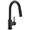 LunaLulink Sink Faucet, Black Kitchen Faucets with Pull Down Sprayer, Bathroom Sink Faucets Mini Bar Prep Faucet - 4 of 4