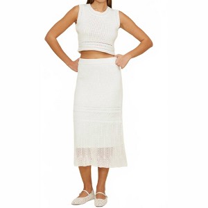 Women's Marella Crochet Top - LUCY PARIS - 1 of 4