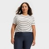 Women's Beyond Ease Crewneck Short Sleeve T-Shirt - All In Motion™ - 4 of 4
