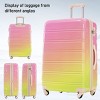 Hardshell Expandable Luggage Set,3-Piece Lightweight Suitcase with TSA Lock and Spinner Wheels (20"/24"/28") – Cuddlewood - 3 of 4