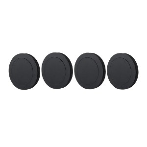 Itopfox 4PCS Self-Adhesive Speaker Foam Rings for Enhanced Stereo Sound, High Resilience Baffles for Car Audio, Reduces Echo & Noise - 1 of 4
