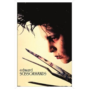Trends International Edward Scissorhands - Close-Up One Sheet Framed Wall Poster Prints - 1 of 4