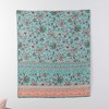 Barefoot Bungalow Audrey Accessory Throw - Turquoise 50x60 - 4 of 4