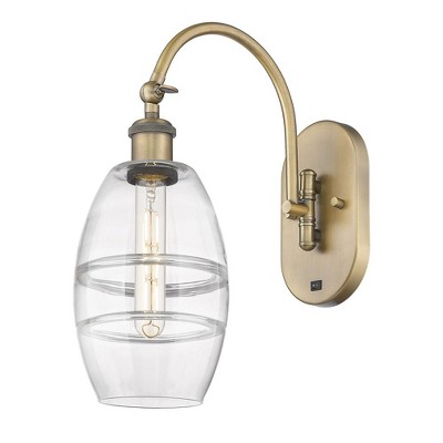 Vaz - 1 Light Arm Swivels Side to Side Wall Sconce In Industrial Style-11.63 Inches Tall and 5.88 Inches Wide