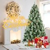 Artificial Trees Christmas with 1348 Branch Tips,Premium Frosted Pre-Decorated Artificial Holiday ,Home Decoration-Maison Boucle - 2 of 4