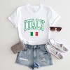 Simply Sage Market Women's Italy Flag Short Sleeve Graphic Tee - 3 of 4