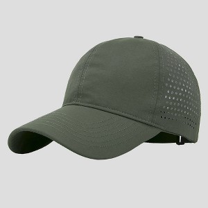 Anna-Kaci Women's Perforated Sports Baseball Cap Stylish Anti-UV Sun Protection Hat - 1 of 4