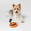 Halloween 9.75" Pumpkin Plush Dog Toy - Hyde and EEK! Boutique™ - 2 of 3