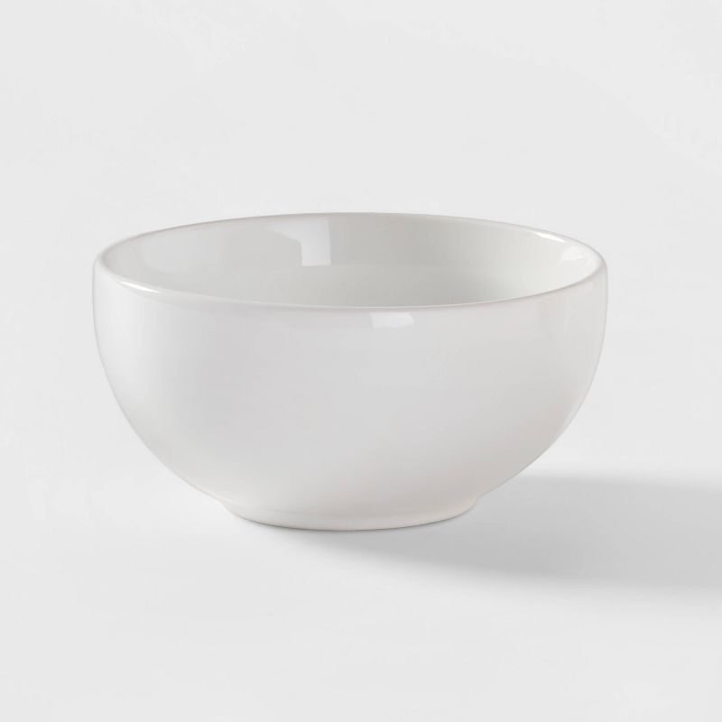16pc Porcelain Dinnerware Set White - Threshold&#8482;, 6 of 12