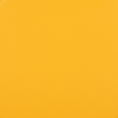 Modular Yellow Vinyl Round Ottoman for Versatile Spaces