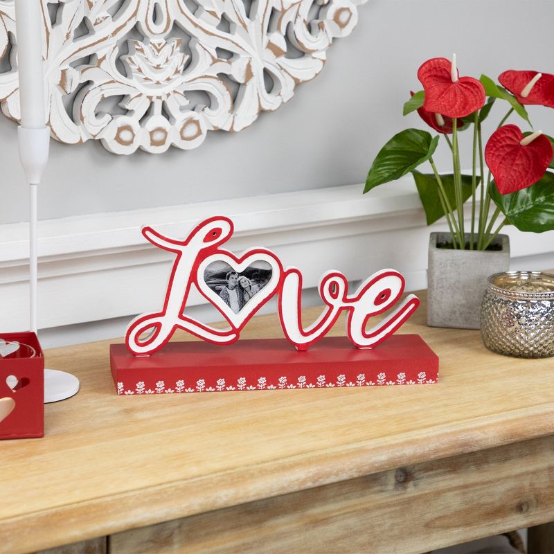 Northlight "Love" Valentine's Day Photo Frame Tabletop Decoration - 12", 2 of 7