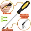 Itopfox 9-Piece Magnetic Screwdriver Set with Non-Slip Handles, Includes Phillips and Slotted Screwdrivers for Home and Car Maintenance - 4 of 4