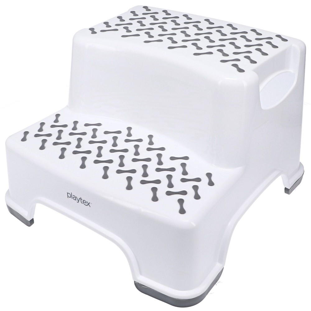 Photos - Ladder Playtex Transitions 2-Tier Step Stool - White