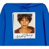 Whitney Houston Photo Art Long Sleeve Royal Blue Men's Hooded Sweatshirt - 2 of 3