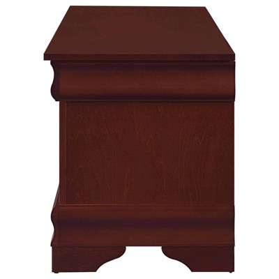 Warm Brown Traditional Cedar Wood Storage Chest