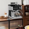 Kismile Espresso Machine with Grinder, 20 Bar Expresso Coffee Machines with Milk Frother Steam Wand, Cappuccino & Latte Machine for Home - 2 of 4
