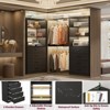 Besiost Closet Organizer System with Wood Drawers and Shelves - 3 of 4