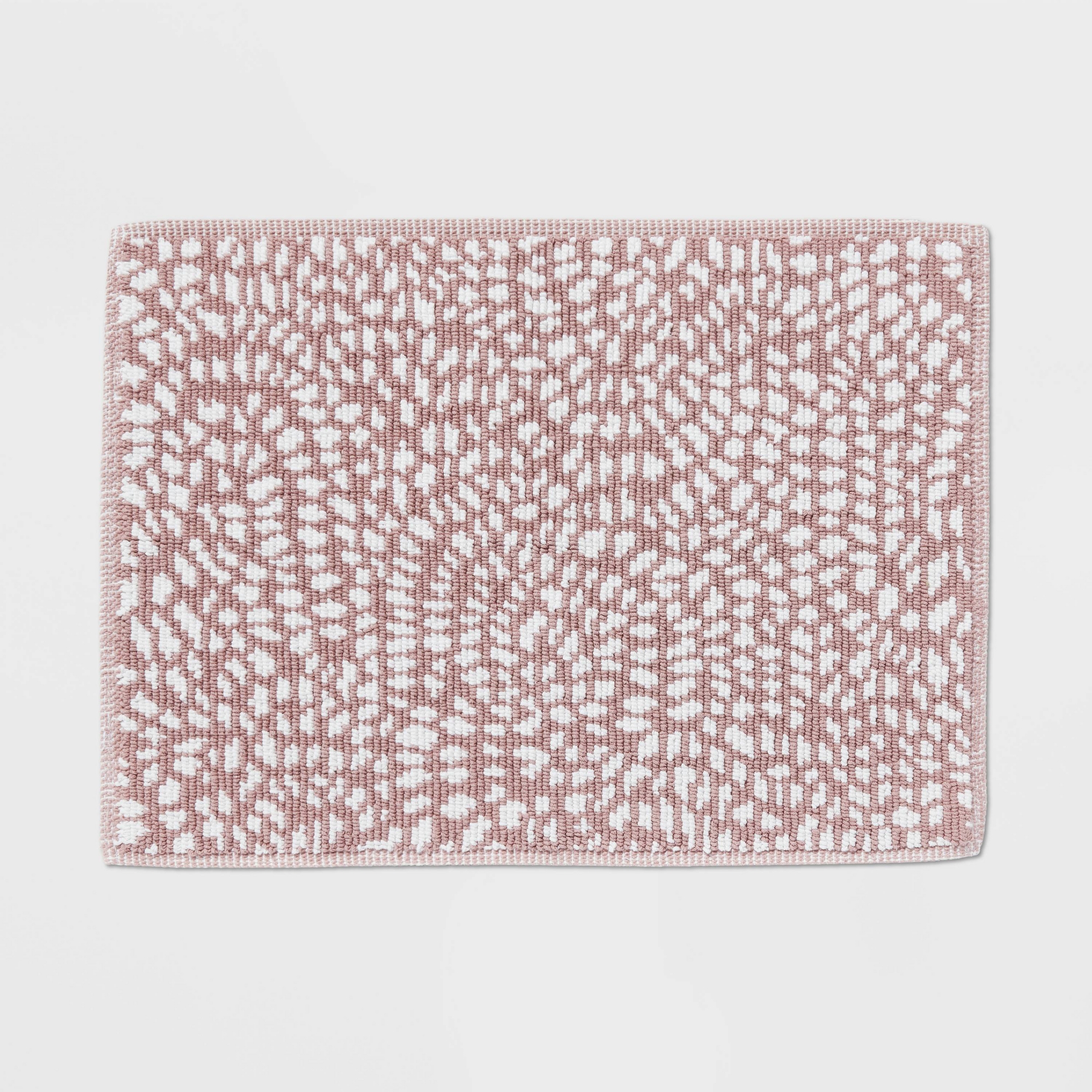 20"x30" Performance Plus Bath Rug Mauve Geo - Threshold™