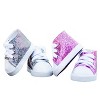 The Queen's Treasures 18 In Doll 2 Pair of Glitter Shoes, Fits American Girl - 4 of 4