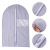 Unique Bargains Dustproof Transparent Window Garment Bag 3 Pcs - 3 of 4