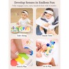 Grungis Baby Bouncer Seat Baby Bouncer Ergonomic Bouncer Seat Portable Newborn Bouncer Seat for 0-2 Years Babies - 2 of 4