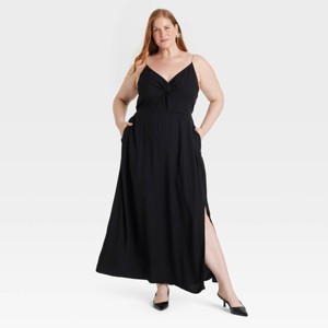 Women's Slit Maxi Dress - Ava & Viv™ - 1 of 3