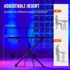 VEVOR DJ Table Stand, (32"-43") x 18" Portable DJ Laptop and Controller Stand, Lightweight DJ Desk DJ Booth Adjustable Height DJ Stand, Black - 3 of 4