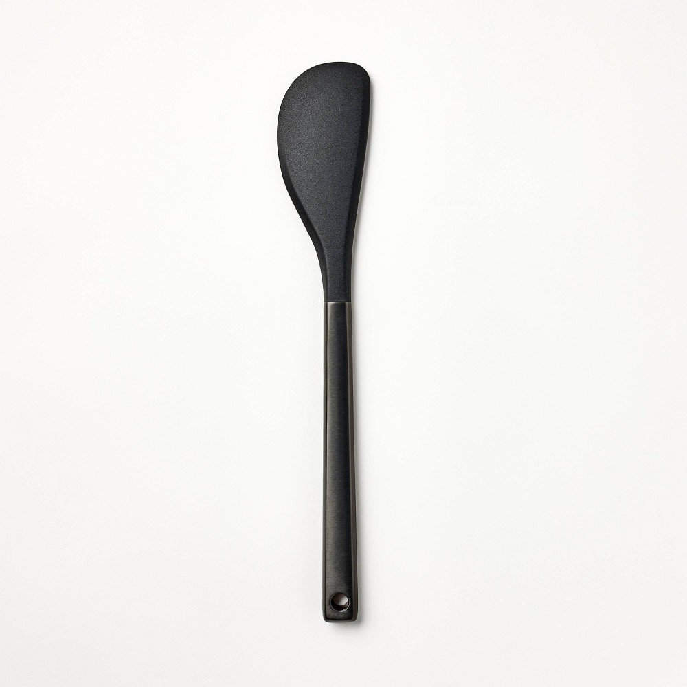 Photos - Other Accessories Stainless Steel and Silicone Spatula Matte Black - Figmint™